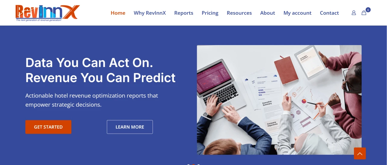 RevInnX - Reliable hotel-specific revenue reporting and forecasing in an easy-to-use platform